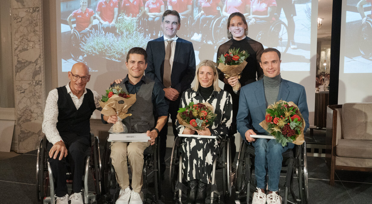 Sportlerehrung Swiss Paralympic 2023